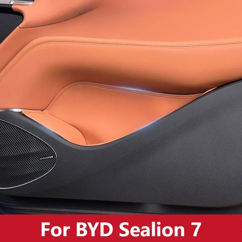 For BYD Sealion 7 Door Panel Storage Bag Door Slot Pad Anti-skid Noise Reduction Pad Door Slot Storage Modification Accessories