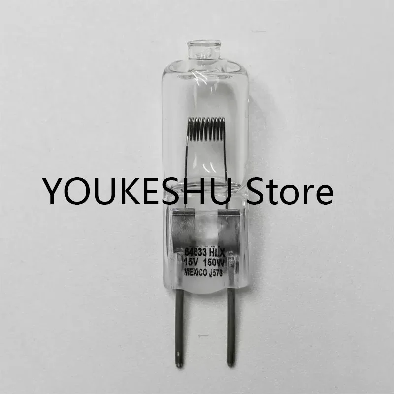 10PCS Brand new original 64633 HLX 15V 150W halogen bulb 54250 G6.35 lamp head 64633HLX