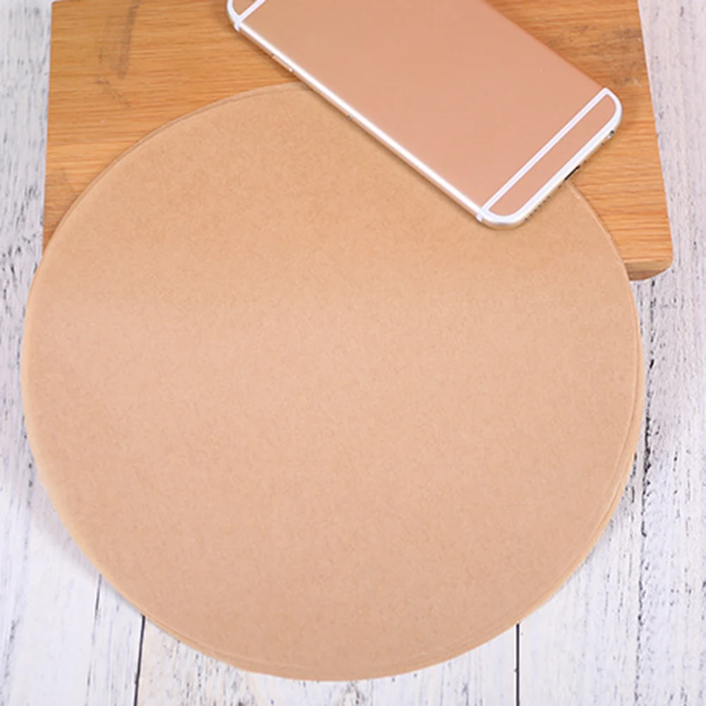 

100 .5 Inch Round Barbecue Paper Double Sided Silicone Waterproof Oil Resistant Non Stick Baking Sheets For Oven Bbq