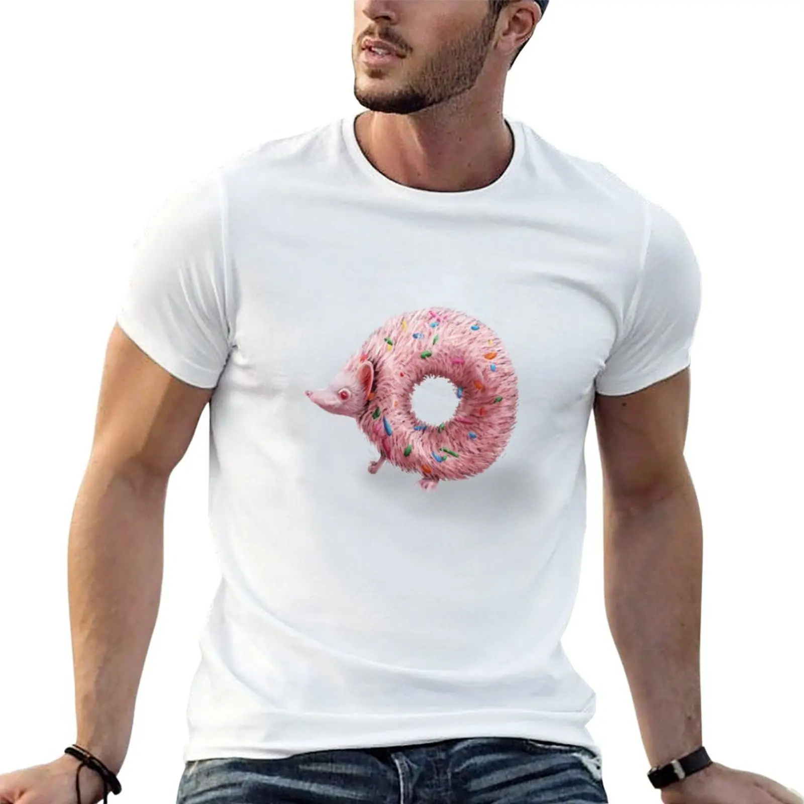 

Fred the Donut-Hog T-Shirt t shirt man cotton cotton t shirt man man t shirt luxury T-shirt