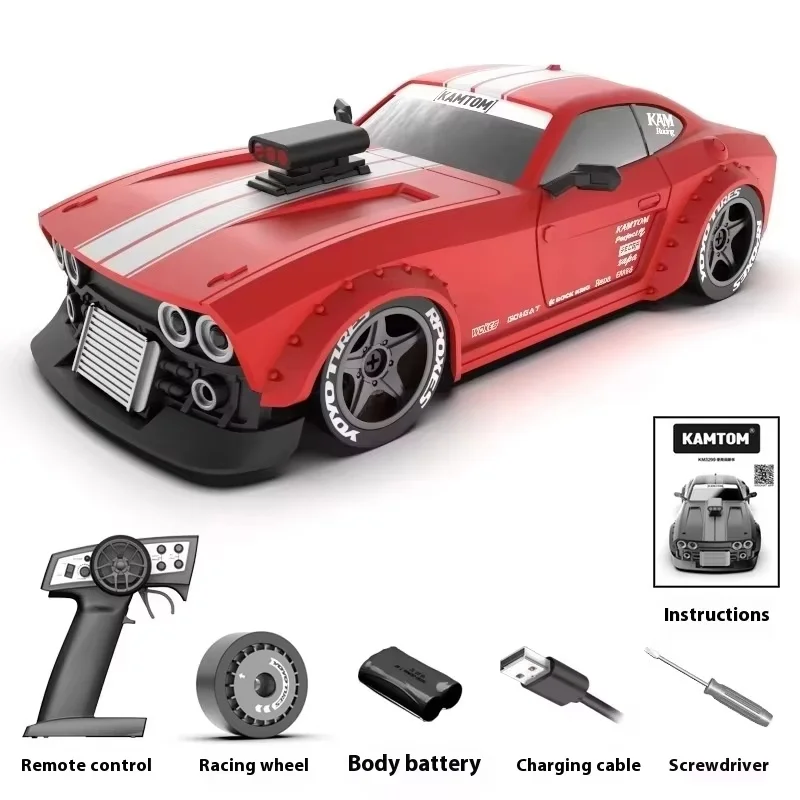 

Kamtom Remote Control Car 4wd Simulation High Speed Rc Drift Racing Car Professional Adult Rechargeable Boy Toy Gift