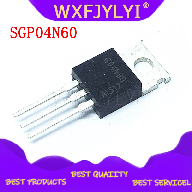 10pcs/lot SGP04N60 G04N60 TO-220 600V 4A new original