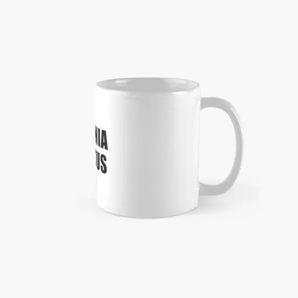 In Omnia Paratus Classic  Mug Tea Image Cup Drinkware Handle Round Simple Design Photo Picture Gifts Coffee Printed