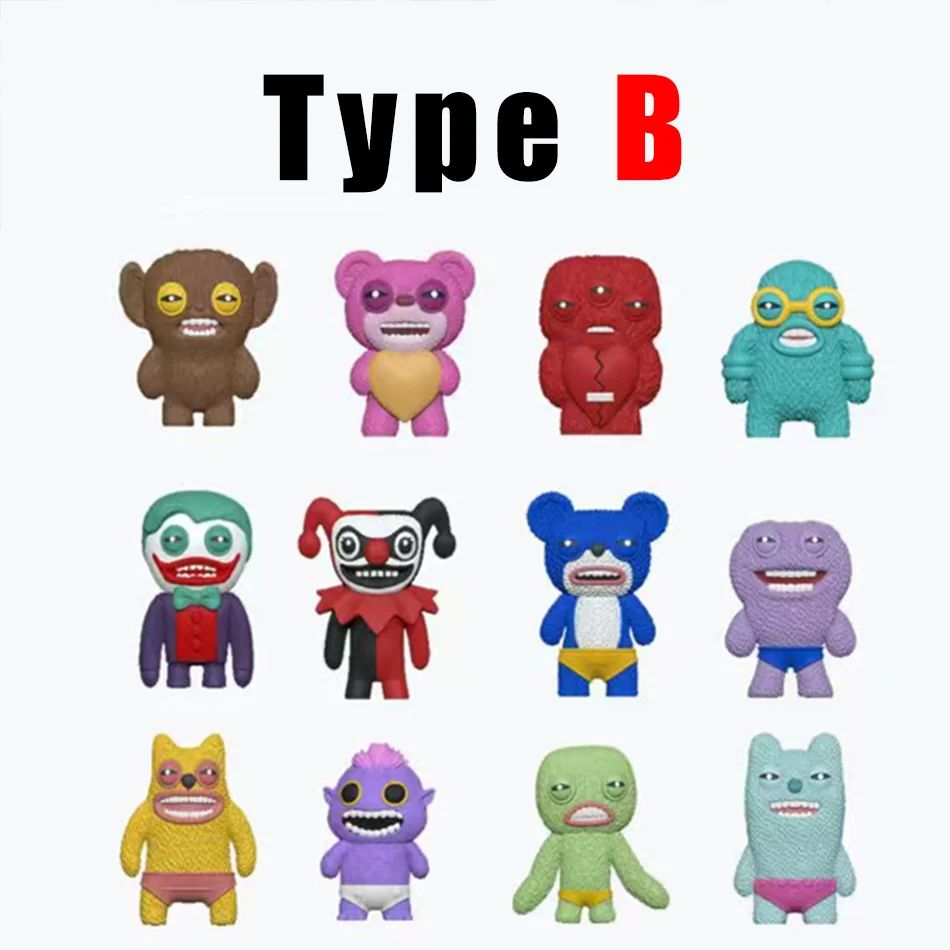 Originele Fuggler Figuur Speelgoed Blind Box Grappige Lelijke Tand Monsters Fugglers Action Beeldje Collectible Model Poppen Gift Kids
