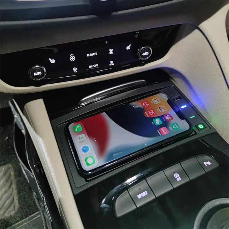 15W Car wireless charger car phone charger charging pad panel charging holder for Buick Regal for Opel insignia accessories