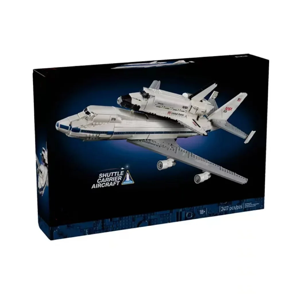 

Space Shuttle Carrier Aircraft Transport Aircraft Model Building Blocks Airplane Architecture Brick 10360 Set Toy for Adult