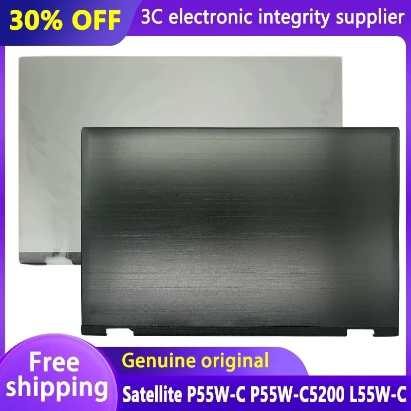 

Original New Laptop case for Toshiba Satellite P55W-C P55W-C5200 L55W-C LCD Back Cover Notebook Rear Lid Top Housing Replacement