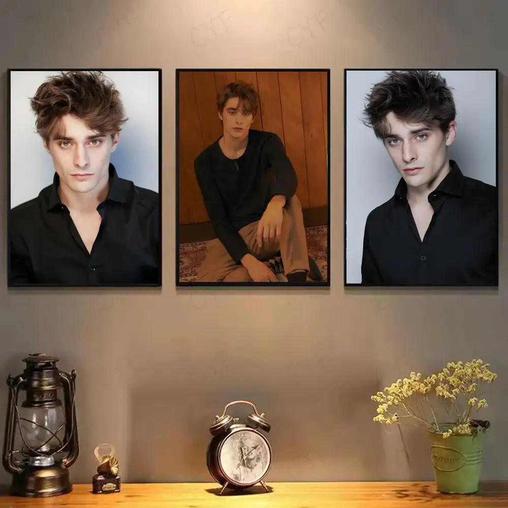Famous Actor M-Maxence Danet Fauvel Poster High-definition Art Sticker Self Adhesive Waterproof Home Decoration For Living Room