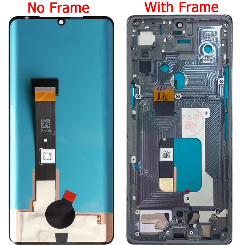 For LG Velvet LM-G910EMW LG G9 ThinQ 5G LCD Display Touch Screen With Frame 6.8\