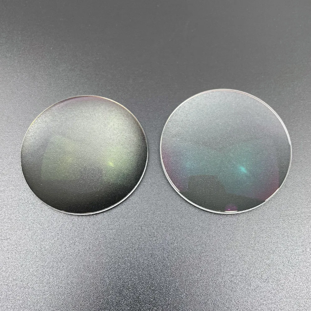 1 Piece 47mm 50mm Coated Plano Convex Lens K9 Optical Glass with Coating Film Focal Length 85mm 120mm For Projector