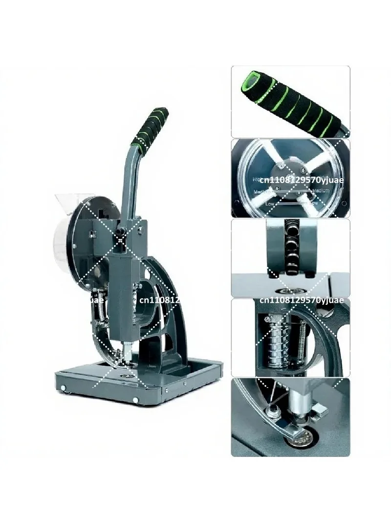 Semi-Automatic Banner Tarpaulin Eyelet Press Punching Machine 5.5mm 6mm 8mm 10mm 12mm