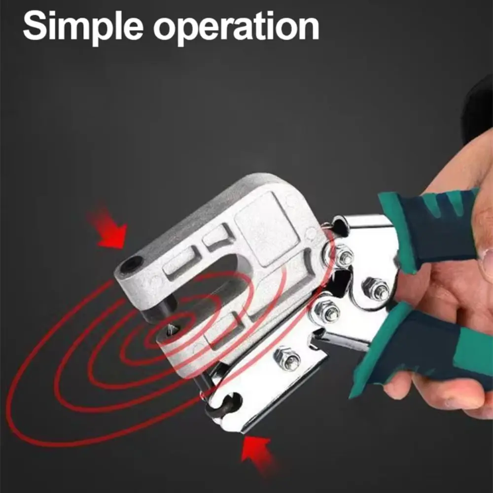 سبائك الصلب عارضة كماشة المهنية عارضة المشبك برشام خالية كماشة توفير العمالة واحدة اليد اللكم كماشة السقف