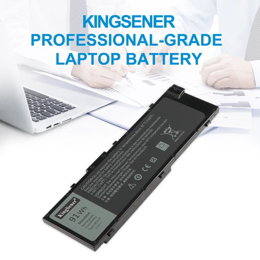 KingSener MFKVP Laptop Battery For DELL Precision 7510 7520 7710 7720 M7710 M7510 TWCPG T05W1 1G9VM GR5D3 0FNY7 0GR5D3 M28DH