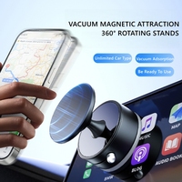 Car Magnetism Suck Mobile Phone Bracket Holders Portable 360° Rotatable Multiple Scenes Strong Adsorption Desktop Phone Stands
