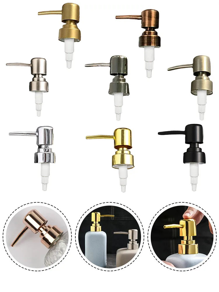 ABS Hand Soap Pump Dispenser Head Nozzle Is Suitable For Bathroom Kitchen Foam Soap Dispenser Shampoo Dispenser