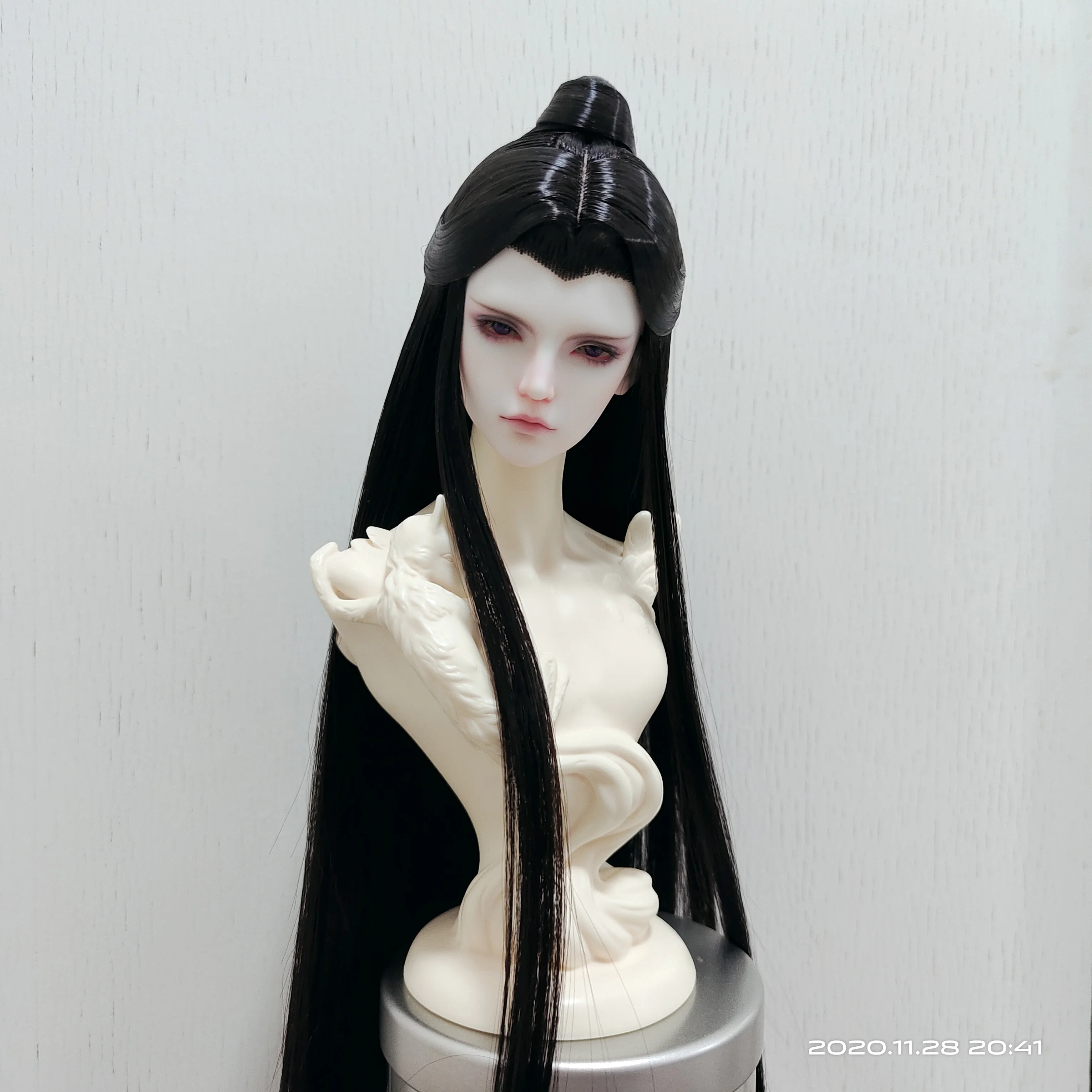 1/4 1/3 BJD Ancient Costume Wig Hanfu Doll Accessories Samurai Hair Vintage Wigs for BJD/SD MSD SD13 SSDF Strong Uncle C1015