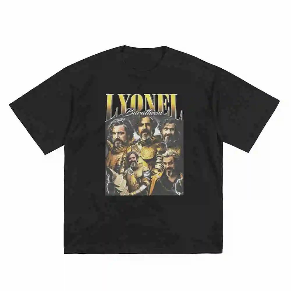 Lyonel Baratheon Daniel Ings 90S Short Sleeve Tee 100% Cotton T-Shirt