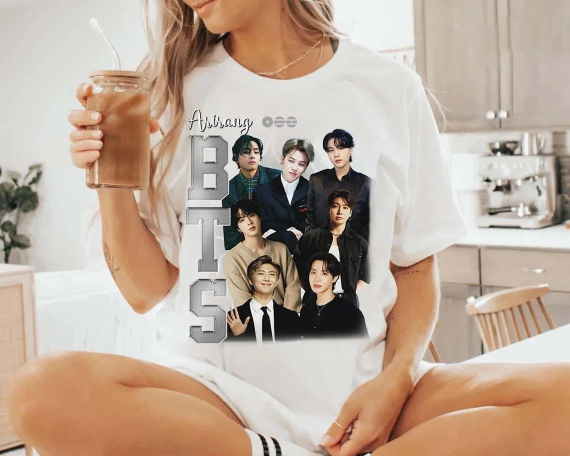 Camiseta BTS We Are Bulletproof Tour 2026 RM Jin Suga Jhope Jimin Jungkook, Camiseta de Algodón Y2K para Hombre y Mujer, Bangtan Kpop 2026 Verano