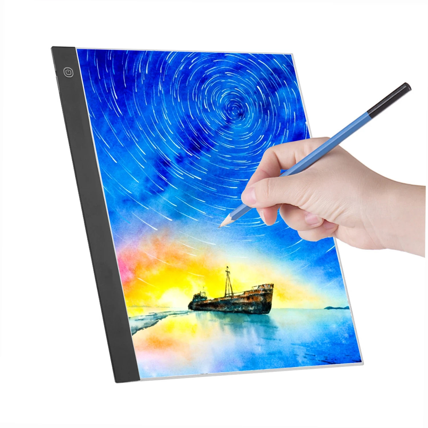 LED A3 Light Panel Graphic Tablet Light Pad Digital Tablet Copyboard with 3-level Dimmable Brightness for Tracing Drawing Copyin