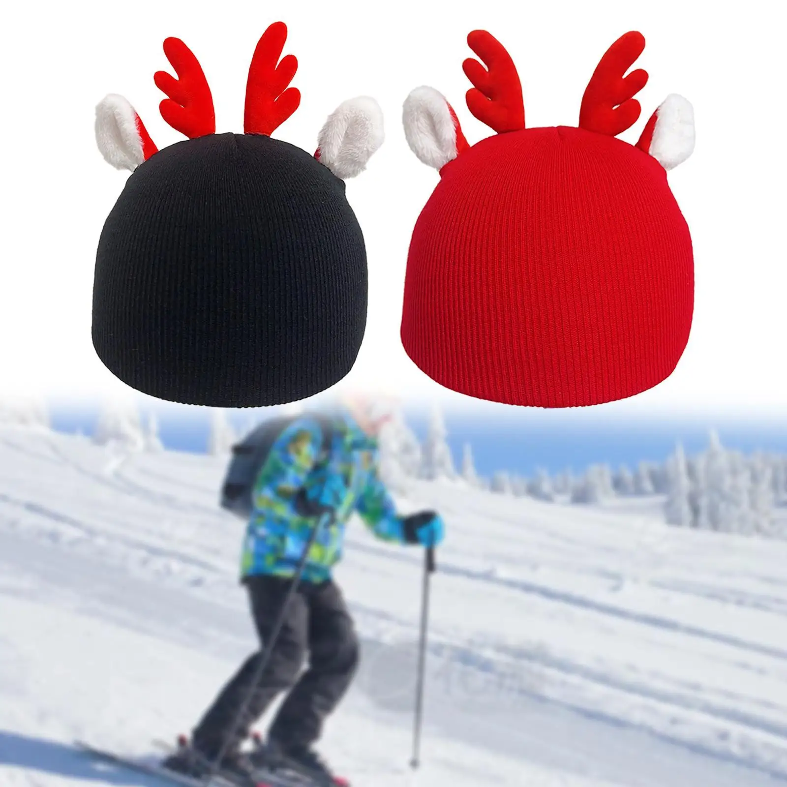 

Чехол для лыжного шлема, аксессуар для шлема для сноуборда и катания на лыжах, милый очаровательный универсальный подарок, теплая вязаная шапка, чехол для спортивного шлема