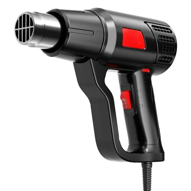 Utility 2000W Two-speed Hot Air Gun Temperature Regulation High-power Film Small Hot Air Fan Welding Gun