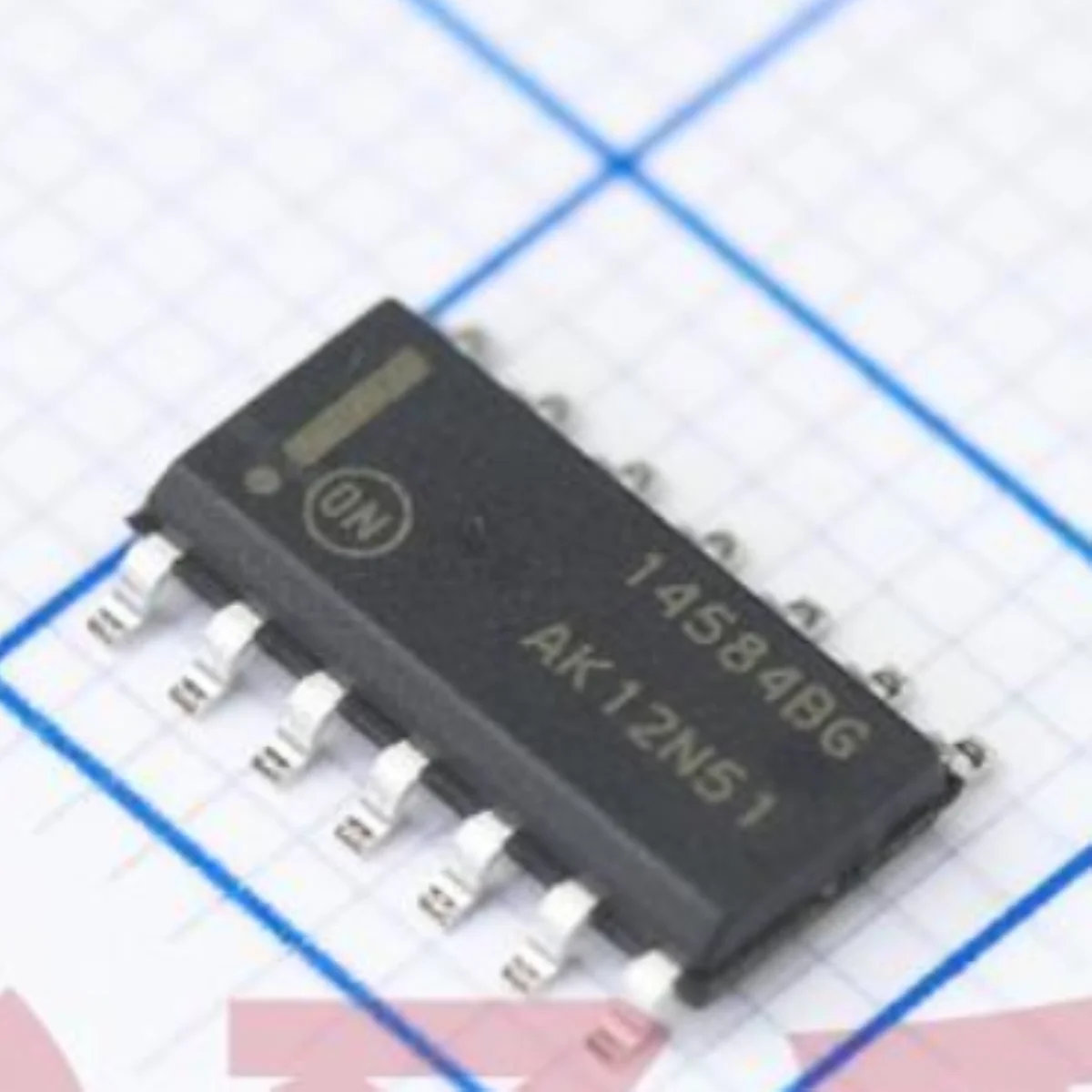 14584BG MC14584BDR2G NEW Original Inverter 14584BG IC 6 Channel Schmitt Trigger SOIC-14 IC INVERT SCHMITT 6CH 1IN SOP14 14584BG