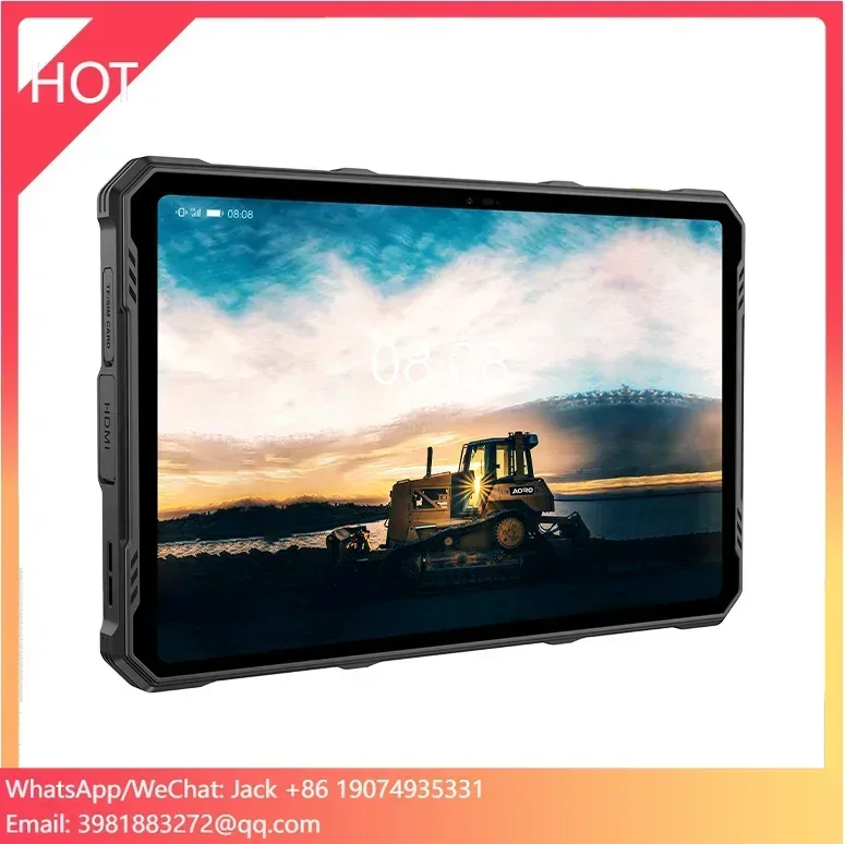 Aoro P300 Открытый кемпинг 10,36-дюймовый промышленный прочный планшет Android IP68 водонепроницаемый с восьмиядерным процессором 30200 мАч