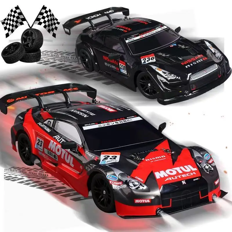 슈퍼 인기 신제품 풀 스케일 원격 조종 드리프트 카 – 1:16 RC 4WD 레이싱 GTR 모델, 어린이용 원격 조종 레이싱 카