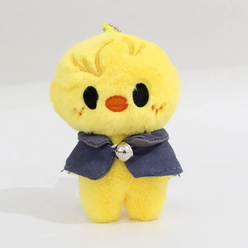 SKZOO New Cute Plush Keychain Children's Toy Stray Kids Magic School Cloak Doll Backpack Pendant Children's Gift