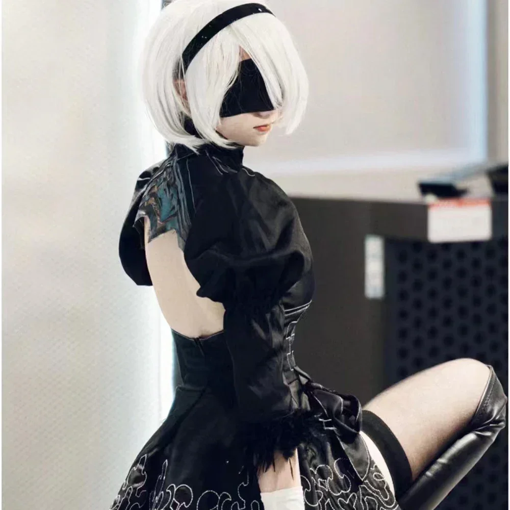 Game Nier Automata Cosplay Costume Yorha 2B 9S Outfit Suit Women MEN Role Play Costumes Halloween Party Dress Up Gift