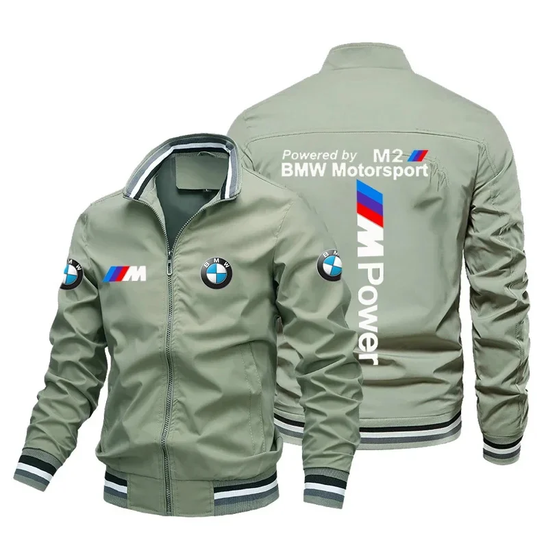 

New Men's Jacket BMW Jacket Comfortable Mature High end Motorcycle Logo Jacket Stormtrooper Jacket Outdoor Business2025