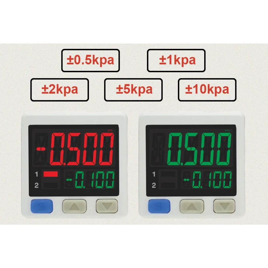 Micro-pressure gas pressure gauge high-precision PAPA communication RS485 serial port PSE-550 air pressure differential pressure