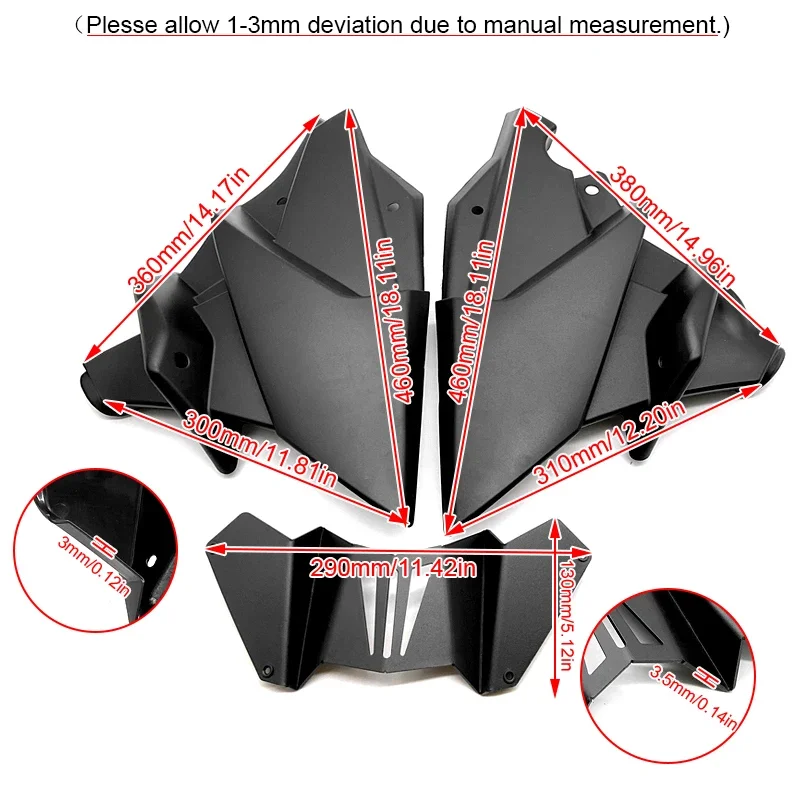 MT09 Motorcycle Accessories Lower Belly Pan Expedition Skid Plate Engine Chassis Guard For YAMAHA MT-09 SP TRACER 9 GT 2021-2025