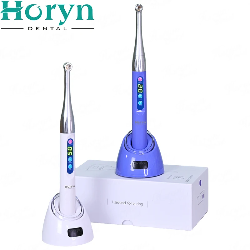 Dental Aushärtung Licht 1 Sekunde Foto Aushärtung Lampe Harz Aushärtbare Dental Photopolymerisierte Oral Lampe Zahnmedizin LED 3500 mW/c ㎡