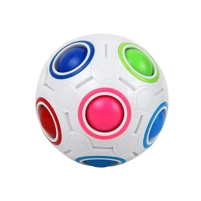 magic ball, rainbow ball, color training, finger flexibility training, magic cube, Puzzle toys