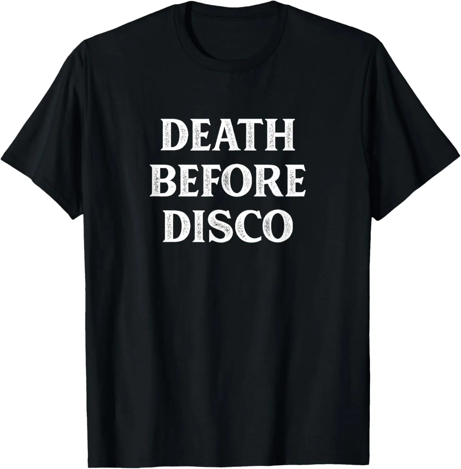 Death Before Disco - Vintage Style - T-Shirt