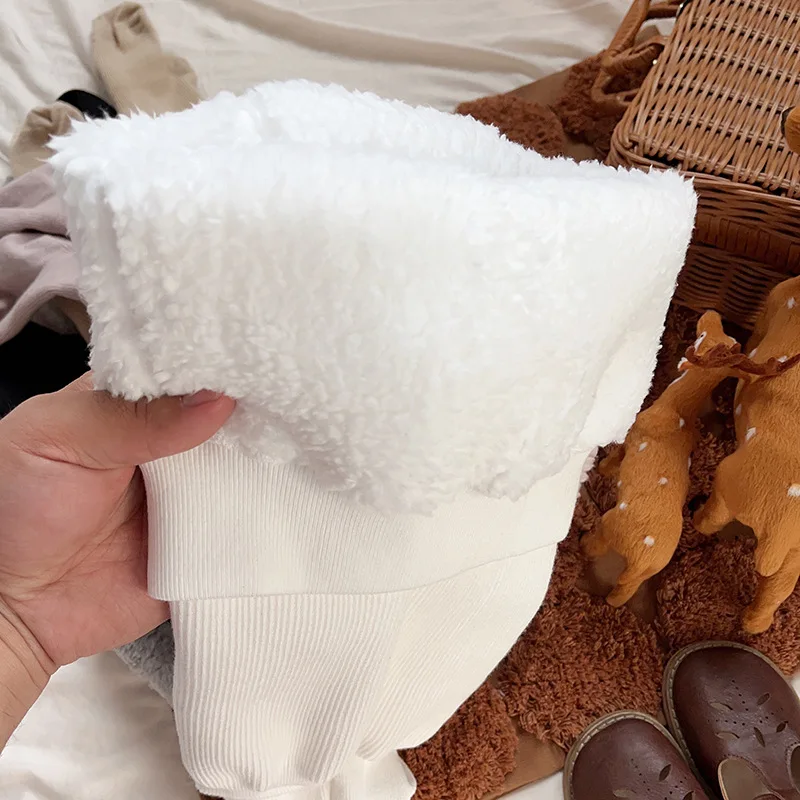 Winter Children's Plush Thickened Pantyhose Baby Cashmere Tights Warm Pantyhose for Kids Girls Pantys Toddler Stocking