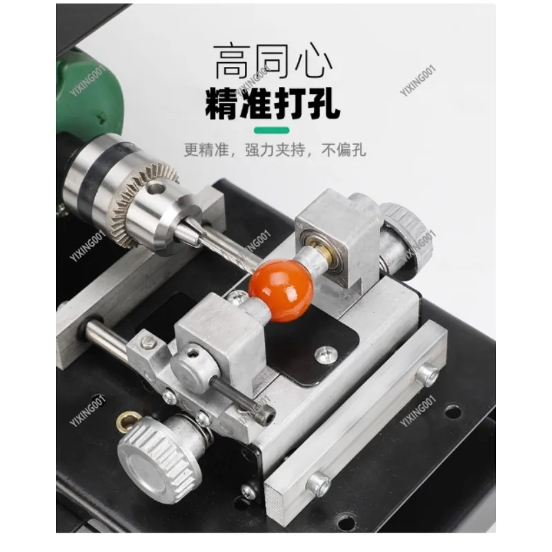 Small Jade Carving Grinding Machine Table Saw for Jadeite Agate round Bead Polishing DIY Accessory Tool