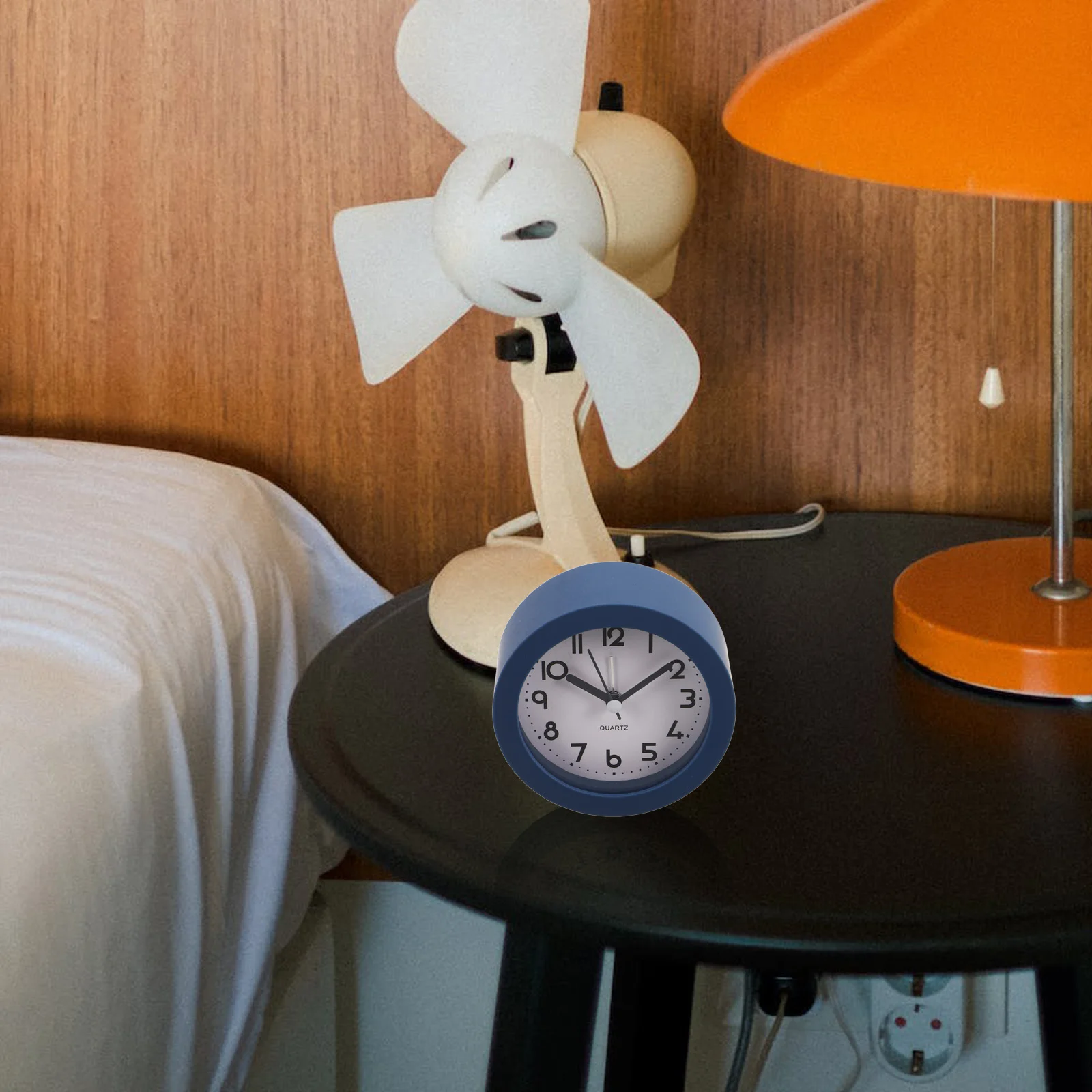 

Mini Light Alarm Clock for Smooth Sweeping No Sound Ideal for Bedroom Desk Office