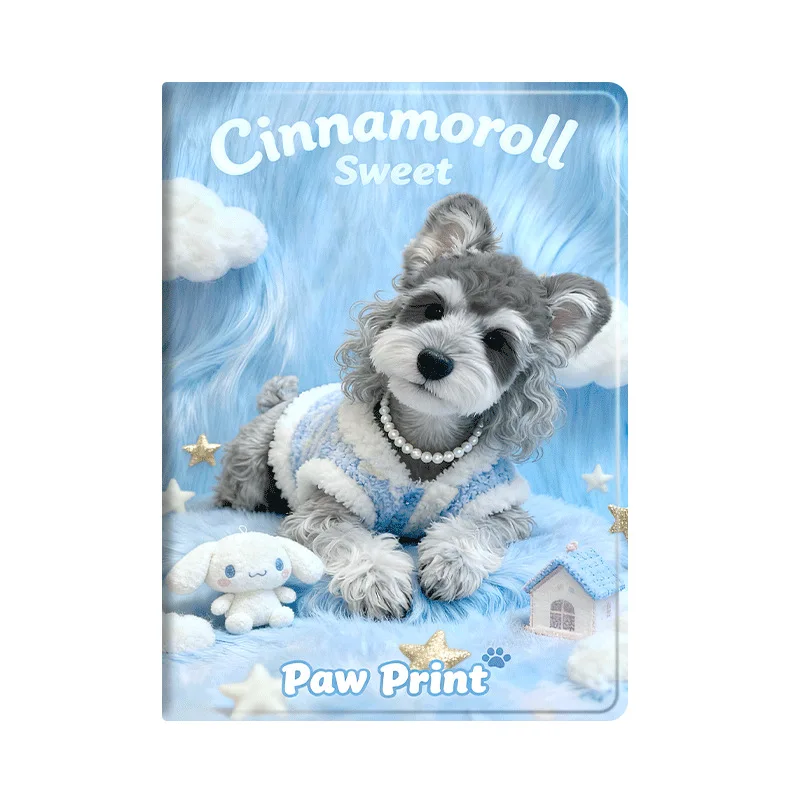 Xiaomi Pad 2025/2024 ケース 11インチ 漫画風小型犬柄 Lenovo Idea Tab 11/Tab M11 タブレットケース オートスリープ/ウェイク機能付き