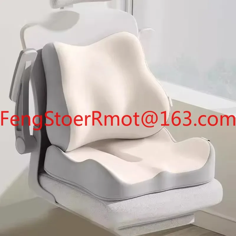 Waist protection Ergonomic removable washable memory foam back seat cushion for office chair hip support