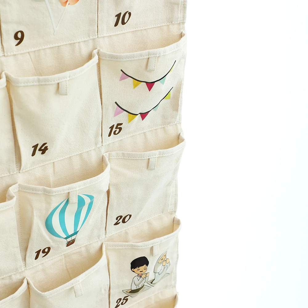 ปฏิทินนับถอยหลังรอมฎอน ปฏิทินนับถอยหลังวันอีดสำหรับเด็ก พร้อมหลังคา ของตกแต่งแขวนผนังรอมฎอนมูบาร็อคสำหรับบ้าน 30 วัน