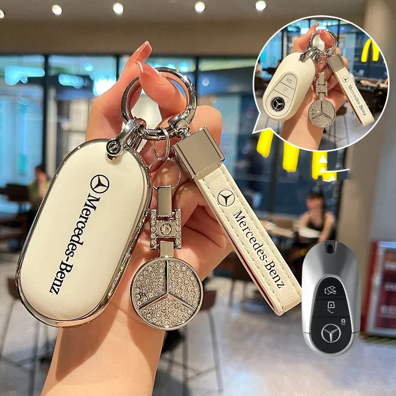Soft TPU Car Smart Remote Key Case Cover Shell For Mercedes Benz A B C E S Class W206 W204 W212 W213 W176 GLC CLA W177 W223 S350