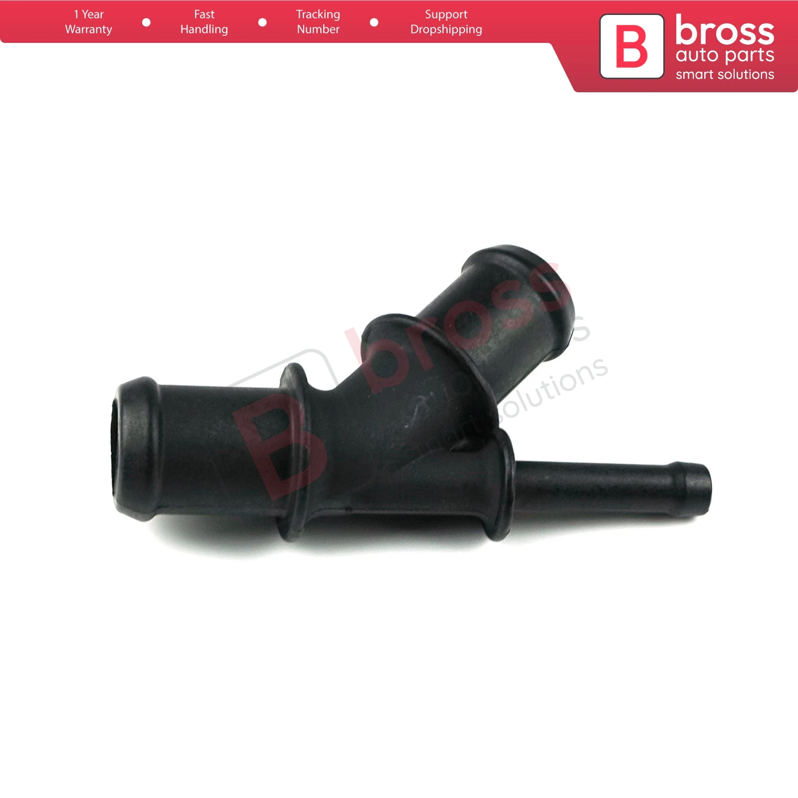 BHC654 Engine Coolant Tee Distributor Throttle Body Line Hose Connector Water Flange Connect 1J0121087D for VW Audi Seat Skoda