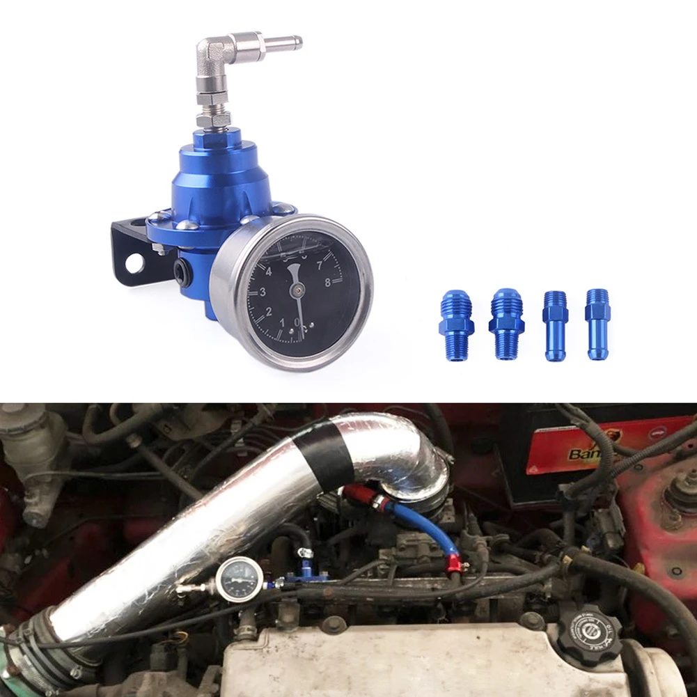 TOMEI TYPE Fuel Pressure Regulator Adjustable Oil Pressure Regulating Valve for Auto Engine Accessories for Car Fuel Supply Part