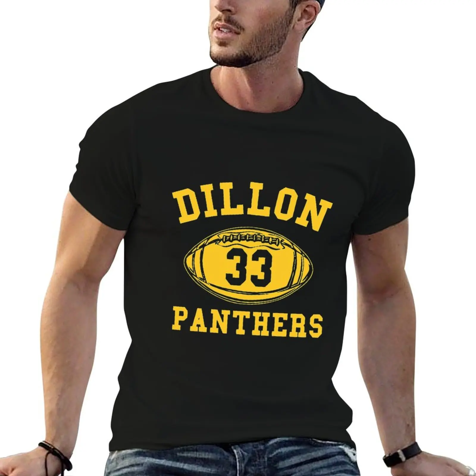 Dillon Panthers Team T-Shirt vintage anime shirt sweat clothes for men