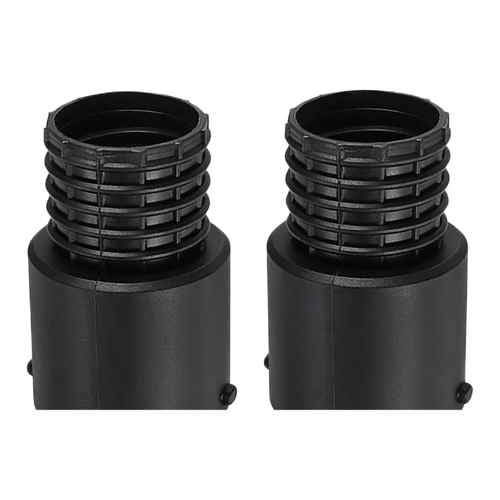 60mm to 40mm Vacuum Hose Adapter for Most Vacuum Cleaners Wet Dry Attachment Conversion Connector Black Plastic