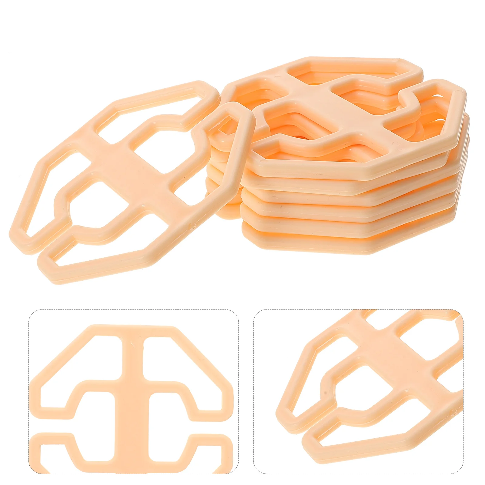 

30Pcs Car Seat Cover Clips Plastic Plum Blossom Fixing Fastener Set Secure Lock Replacement Accessories for Universal Car