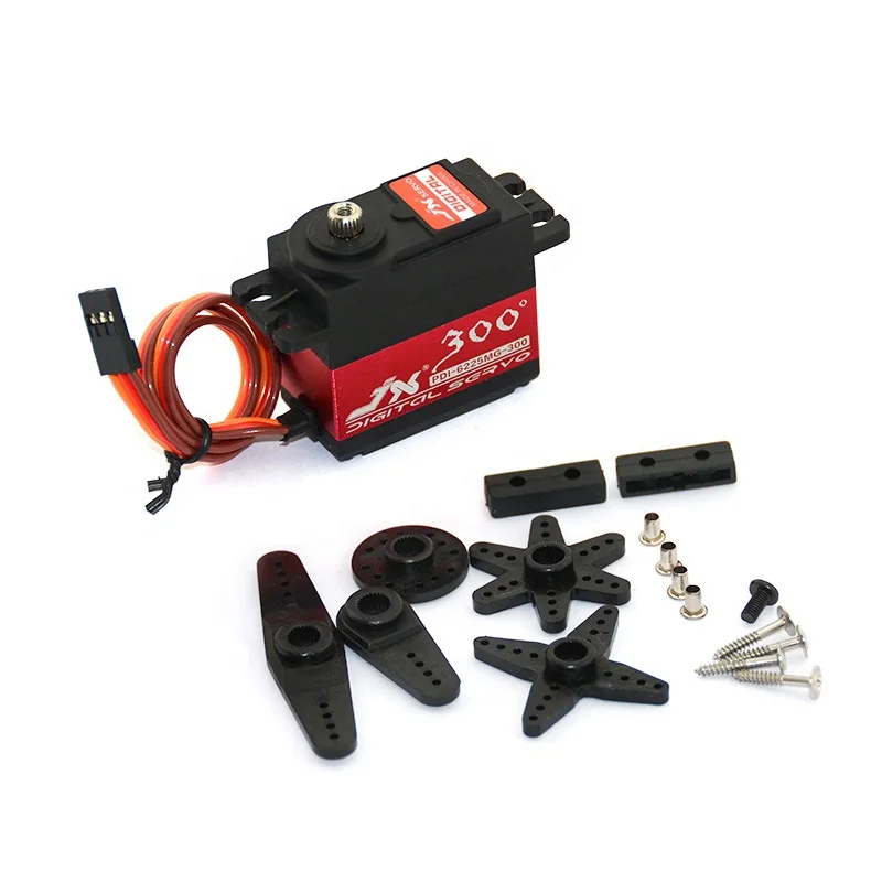 JX PDI-6225MG 300 Grad 25 kg hochpräzise digitale Standard-Servomotoren für RC Car Robot Arm Helicopter