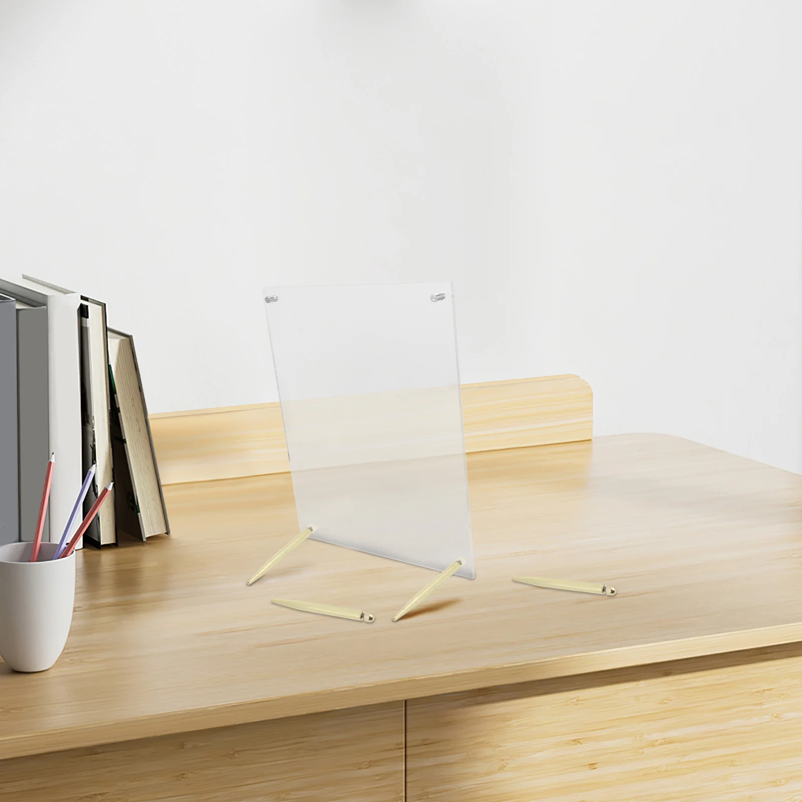 

6Pcs Gold Finish Frame Standoff Screws M4 Robust Support for Picture Frames Posters Wedding Table Numbers Mounting Kits